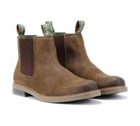 Barbour Farsley Suede Men's Khaki Chelsea Boots UK 6