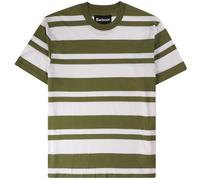 Barbour Friars Stripe T-Shirt - Olive Green - MTS1261OL-FRIARS TEE Col