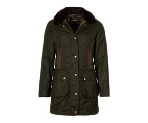 Barbour Giubbotto Donna Bower Wax Lwx0534Ol71 Colore Verde Oliva - female - Barbour - Light Jackets - Green - L - Jackets L