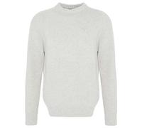Barbour Grangetown Crew Neck Wool Jumper - Light Grey - X-Large