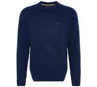 Barbour Grangetown Crew Neck Wool Jumper - Navy - Small
