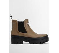 Barbour Halton Chelsea Welly, Brown, Size 8, Women Brown