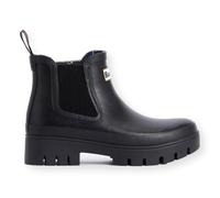 BARBOUR Halton Waterproof Rubber Black Chelsea Boot LRF0100BK11