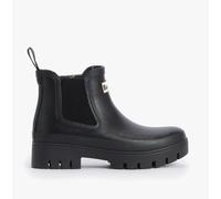 BARBOUR Halton Black Ankle Wellington Boots Size: 36, Colour: Black Pa