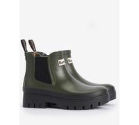 Barbour Halton Rubber Chelsea Wellies - UK 6 - Olive/Black