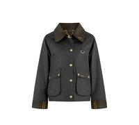 Barbour Icons Modern Spey corduroy-collar waxed-cotton jacket - Green 8-10-12-14