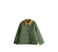 Barbour Icons quilted corduroy-collar jacket - Green 6-8-10-12-14