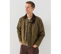 Barbour Icons Transport Wax Jacket, Brown, Size S, Men Brown