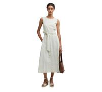 Barbour Inez Sleeveless Midi Dress White XS Woman