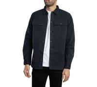 Barbour International Arlo Overshirt, Navy, Garment Dyed (UK, Alpha, XXL, Regular, Regular, Navy)