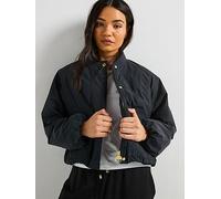 Barbour International Costello Bomber Casual Jacket, Black, Size 14, Women Black