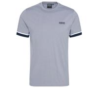 Barbour International Deep Cuff Evan Tipped T-Shirt - Pale Slate - Small