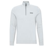 Barbour International Essential Concrete Half-Zip Sweatshirt - M, Concrete