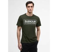 Barbour International Essential Large Logo Mens T-Shirt - Sage/White - Sage/White - L
