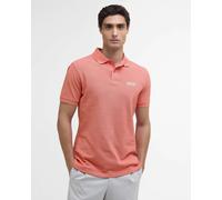 Barbour International Essential Short Sleeve Mens Polo - Coral - Coral - L