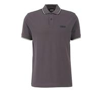Barbour International Evan Tipped Polo Shirt, Aluminium (UK, Alpha, XL, Regular, Regular, Aluminium)
