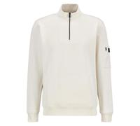 Barbour International Ewan Half-Zip Sweatshirt - X-Large, Whisper White