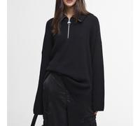 Barbour International Franchesca Cotton-Blend Knitted Jumper - UK 8
