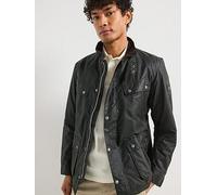 Barbour International International Duke Wax Jacket, Green, Size S, Men Green