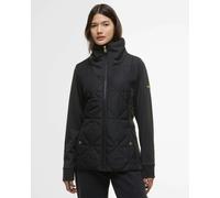 Barbour International Kya Womens Quilted Sweat - Black - Black - UK12 EU40 US8