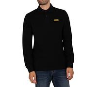 Barbour International Long Sleeve Polo Black Black L