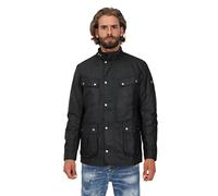 Barbour International Men's Waxed Duke Jacket Black L