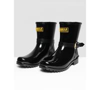 Barbour International Women's Mugello Biker Wellies - Black - UK 4
