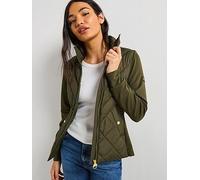 Barbour International Natalia Quilted Sweat - Green, Green, Size 10, Women Green