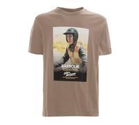 Barbour International Nicholl Steve McQueen graphic T-shirt - Brown XL