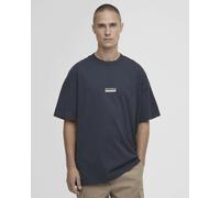 BARBOUR INTERNATIONAL Oversized Wendell T-shirt - Navy Blue - Medium