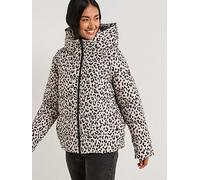 Barbour International Printed Olivios Puffer Jacket, Multi, Size 12, Women Print