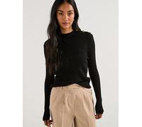 Barbour International Stella Knitted Jumper, Black, Size 14, Women Black