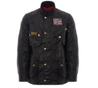 Barbour International Union Jack Wax Jacket - Black MWX0068BK91 Colour
