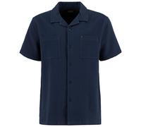 Barbour International Wayback Waffle Shirt - Navy S S