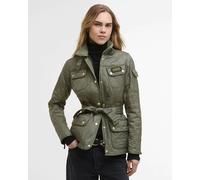 Barbour International Womens Polarquilt Jacket - Dusky Khaki - Dusky Khaki - UK8 EU36 US4