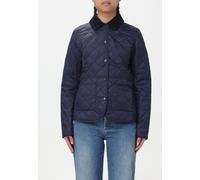 BARBOUR Jacket Woman color Blue - Size: 8 - female