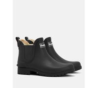 Barbour Kirkton Lined Ankle WoMens Black Wellington Boots material_Rubber - Size UK 3