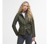 Barbour Ladies Flyweight Cavalry Quilted Jacket - Olive - Size: UK10