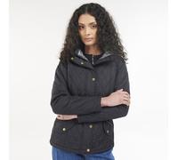 Barbour Ladies Millfire Quilt Jacket - Navy Print - Size: UK18
