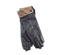 Barbour Lady Jane Leather Gloves - Brown - Size: Small