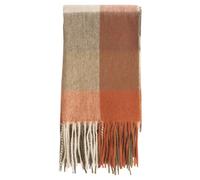 Barbour Large Tattersall Scarf - Orange - Size: One Size