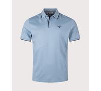 Barbour Lifestyle Mens Callock Tailored Polo Shirt - Colour: BU75 Tarn Blue - Size: Medium