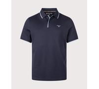 Barbour Lifestyle Mens Callock Tailored Polo Shirt - Colour: NY91 Navy - Size: Large