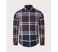 Dunoon Tailored Tartan Shirt Midnight Oak M