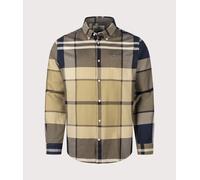 Barbour Lifestyle Mens Dunoon Tailored Tartan Shirt - Colour: TN39 Birchwood Dress Tartan - Size: Medium