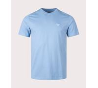 Barbour Lifestyle Mens Essential Sports T-Shirt - Colour: BL33 Blue - Size: Medium