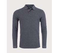 Barbour Lifestyle Mens Long Sleeve Tartan Placket Polo Shirt - Colour: GY73 - Size: XL XL