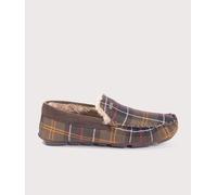 Barbour Men's Monty Faux-fur Lined Tartan Print Moccasin Slippers - 8, CLASSIC TARTAN