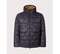 Barbour Lifestyle Mens Re-Engineered Hooded Spey Quilted Jacket - Colour: BK11 Black - Size: Large Large