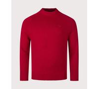 Barbour Lifestyle Mens Regular Fit Newtown Crewneck Jumper - Colour: RE32 Biking Red - Size: Medium